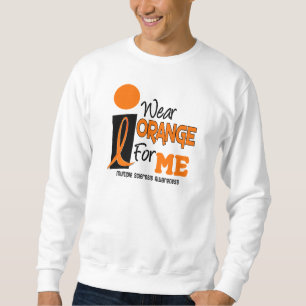 Moletom Esclerose múltipla do MS eu visto a laranja para