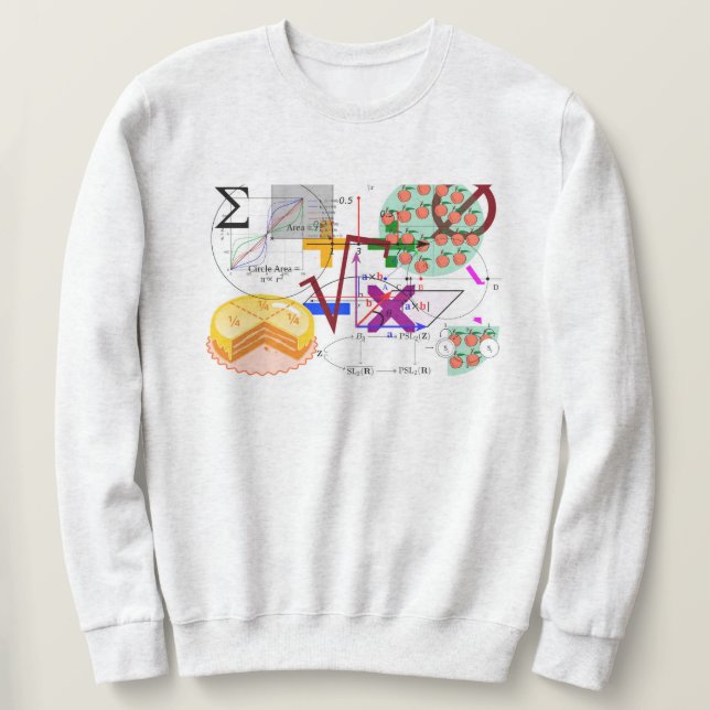 Moletom escola de física de fórmula matemática (Frente do Design)