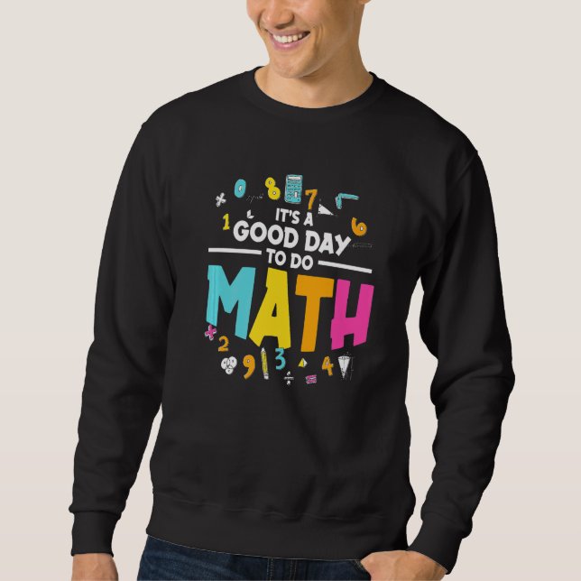 Moletom Escola de Professores de Matemática É um bom dia p (Frente)