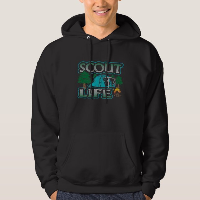 Moletom Escoteiro de Escoteiro Campanha de Escoteiro de Tr (Frente)