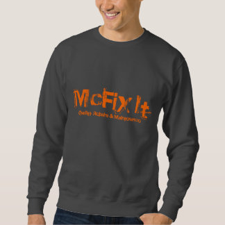 Moletom Escuro - camisola cinzenta do pescoço de grupo