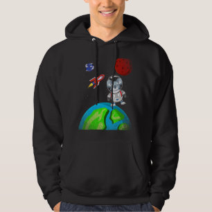 Moletom Espaço Terra Austrália Animal Rocket Astronauta Ko