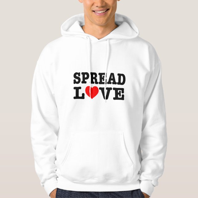 Moletom Espalhe o amor Hoody (Frente)