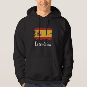 Moletom Espanha Cocentaina, bandeira espanhola, Cocentaina