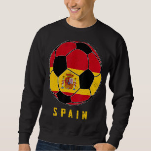 Moletom Espanha de futebol espanha Bandeira do país Ventil