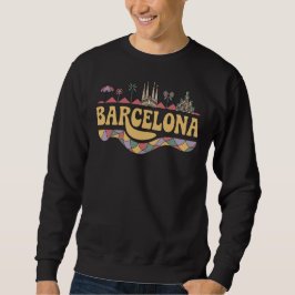 Moletom Espanha Europa de Barcelona