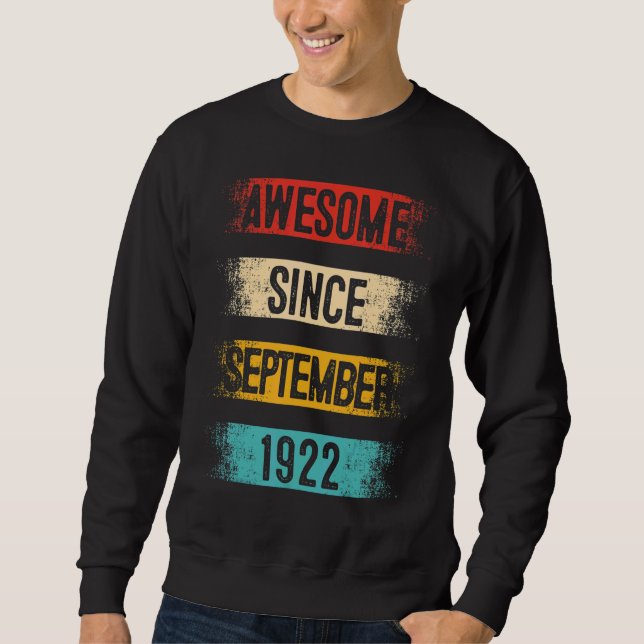 Moletom Espetacular De 100 Anos Desde Setembro De 1922 100 (Frente)