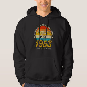 Moletom Espetacular desde maio de 1953 69º aniversário