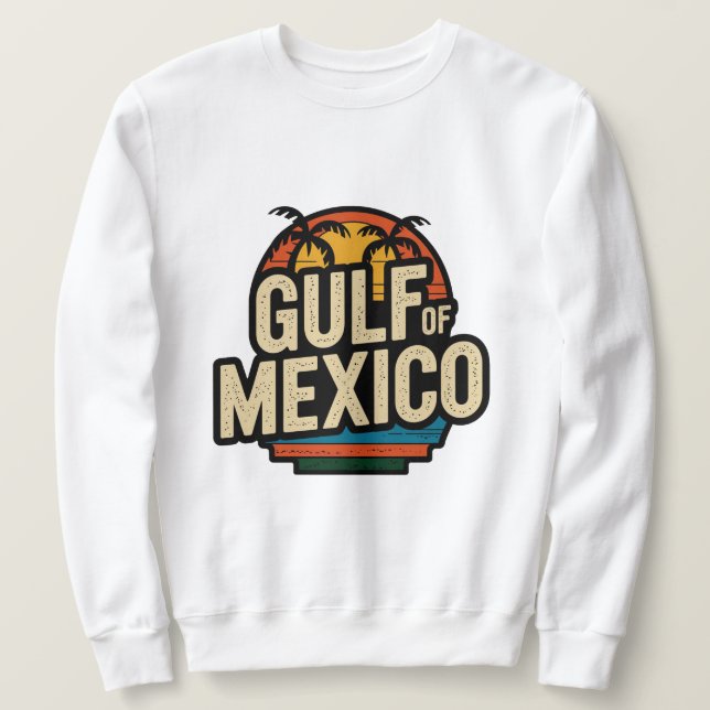 Moletom 🔥 "Espírito do Golfo do México" (Frente do Design)