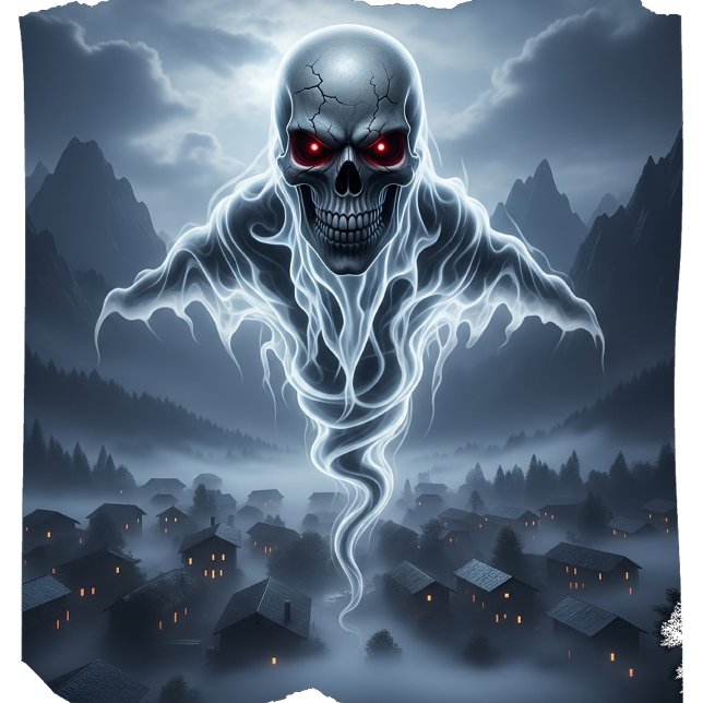 Moletom Espírito Esquelético de Halloween Spooky (Criador carregado)