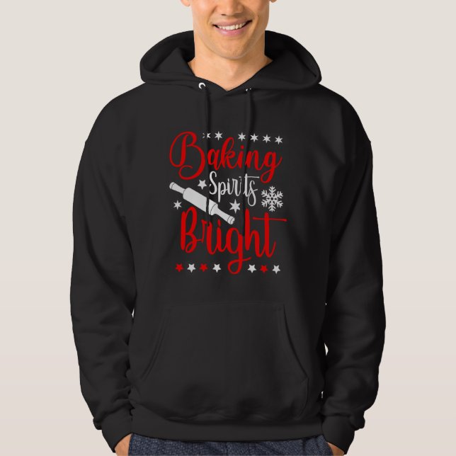 Moletom Espíritos Espancados Brilhantes Natal Engraçado Fa (Frente)