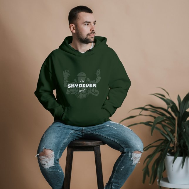 Moletom Esportes Indoor Skydiving Hobby (Criador carregado)