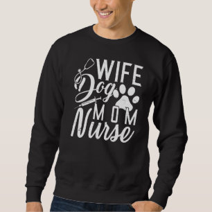 Moletom Esposa Cachorro Mamãe Enfermeira Stethoscope Pet P