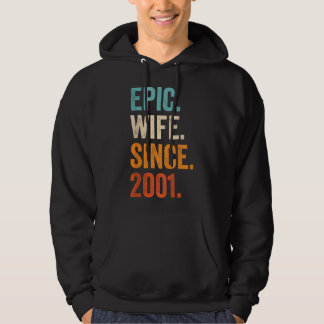 Moletom Esposa Epic Desde 2001 21rua aniversário de casame