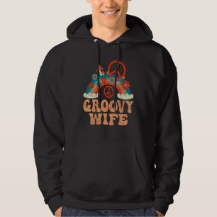 Moletom Esposa Groovy Estética dos Anos 70 Nostalgia Anos