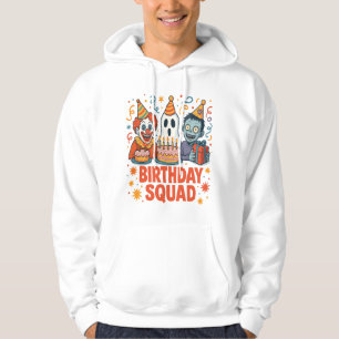 Moletom Esquadrão de Aniversário de Halloween Palhaço Sini
