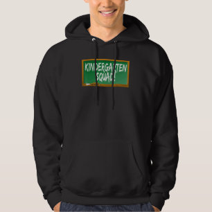 Moletom Esquadrão de Jardim de Infância Quadro Verde Giz