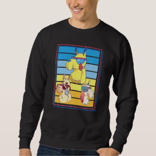 Moletom Esquadrão de Lhamas Alpaca Legal Vintage Retro par