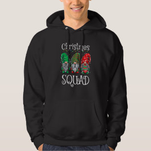 Moletom Esquadrão de Natal Família Combinando Gnomos Pjs X