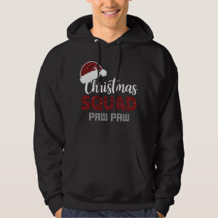 Moletom Esquadrão de Natal Paw Paw Correspondência Natal D