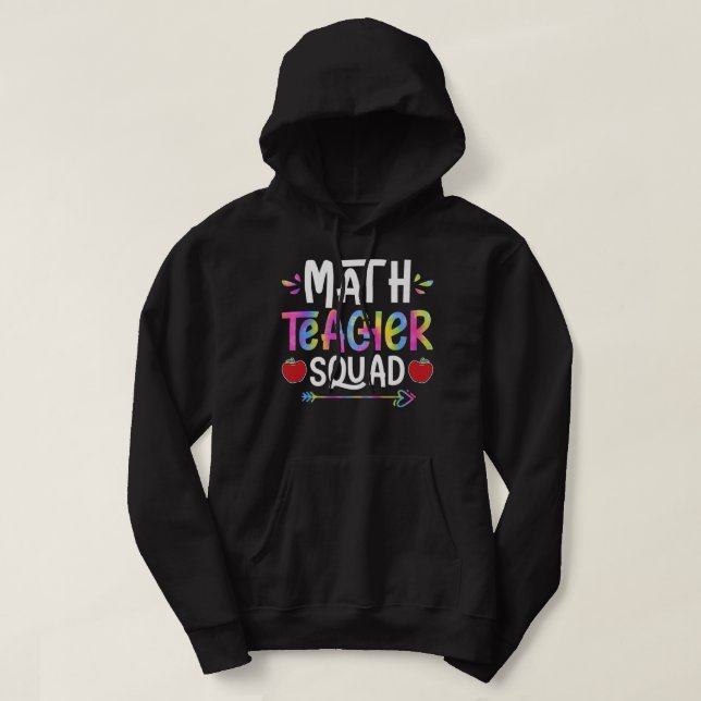 Moletom Esquadrão de Professores de Matemática Primeiro Di (Frente do Design)
