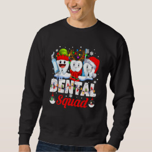 Moletom Esquadrão Dental Escova de Dentes Dentista Higieni