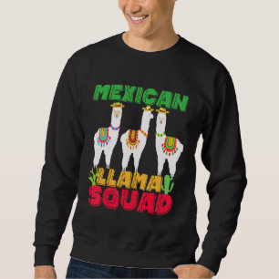 Moletom Esquadrão Llama Mexicano Legal Alpaca Amizade Cinc