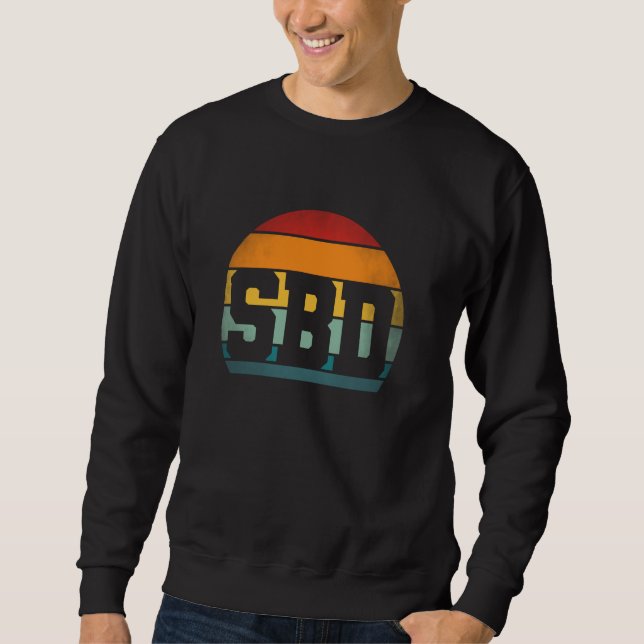 Moletom Esquadrão SBD, Peso do Declive Esportivo Potência  (Frente)