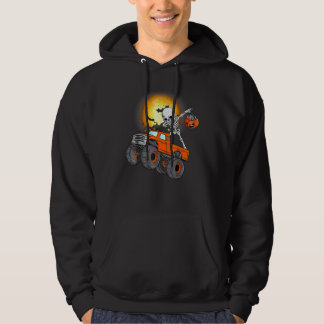 Moletom Esqueleto Dabbing Caminhão Monstro Halloween B Tod