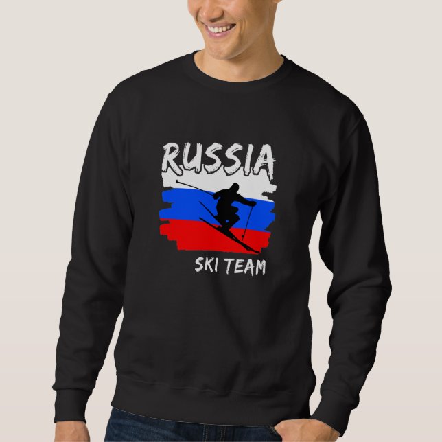 Moletom Esqui da Rússia (Frente)