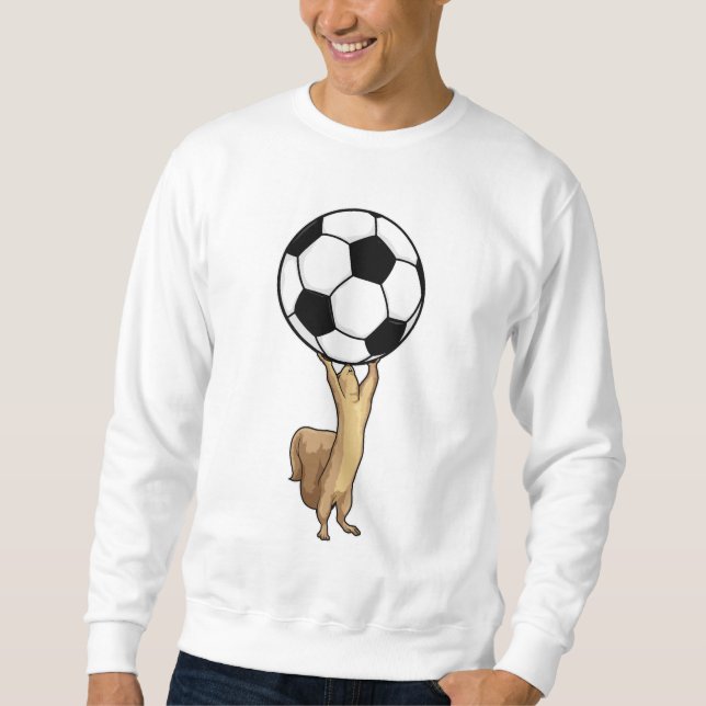 Moletom Esquilo com bola de futebol (Frente)
