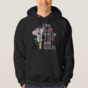 Moletom Essa Garota Funciona Com Jesus E O Amor Do Urso Ko