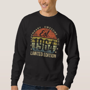 Moletom Est 1964 Limited Edition 61ruas Birthday Vintage 6