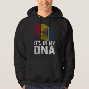Moletom Está angustiado. Está no meu Dna Moldova Flag Men