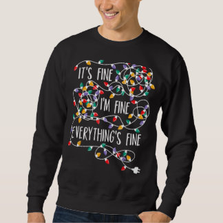 Moletom Está bem, estou bem, está tudo bem, Li de Natal