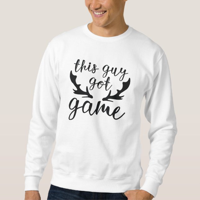 Moletom Esta Cara ganhou o jogo (Frente)