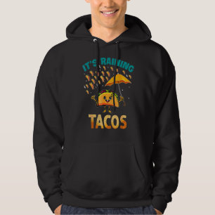 Moletom Está Chovendo Tacos Taco Crianças Meninas Rapazes