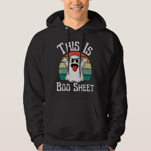 Moletom Esta É A Folha De Boo Ghost Retro Halloween Costum