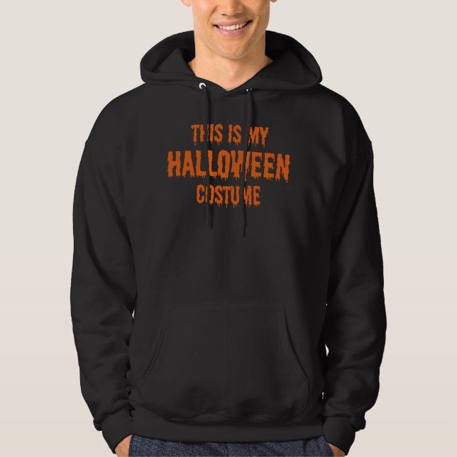 Moletom esta é a minha fantasia de halloween (Frente)