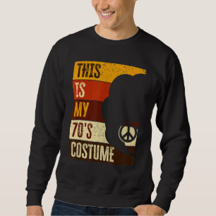 Moletom Esta é a minha roupa de 70 e 70 para mulheres dos