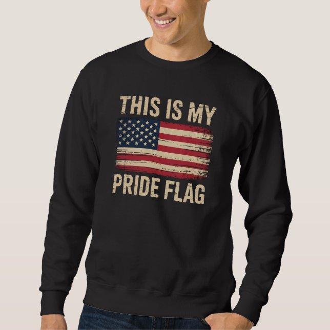 Moletom Esta é Minha Bandeira do Orgulho (Frente)