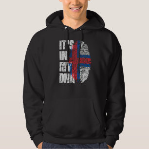 Moletom Está em Meu Dna Ilhas Faroé Bandeira Faroês