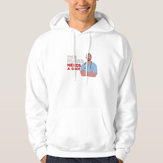 Moletom Esta Enfermeira Precisa De Uma Atirada (Frente)