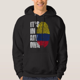 Moletom Está na minha bandeira colombiana do Dna Colômbia