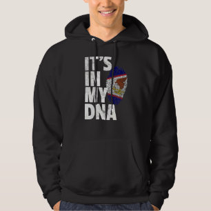 Moletom Está no meu Dna American Samoa Samoan Flag