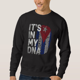Moletom Está No Meu Dna Bandeira De Cuba Orgulho Cubano Ho