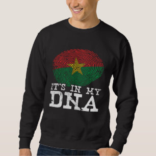 Moletom Está No Meu DNA Burquinense Cool Africano Burquin