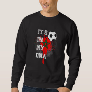 Moletom Está no meu DNA, equipe marroquina, dá presentes n