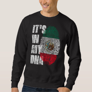 Moletom Está no meu DNA México, Bandeira mexicana