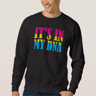 Moletom Está No Meu Dna Pansexualidade Orgulhosa Lgbt Pan